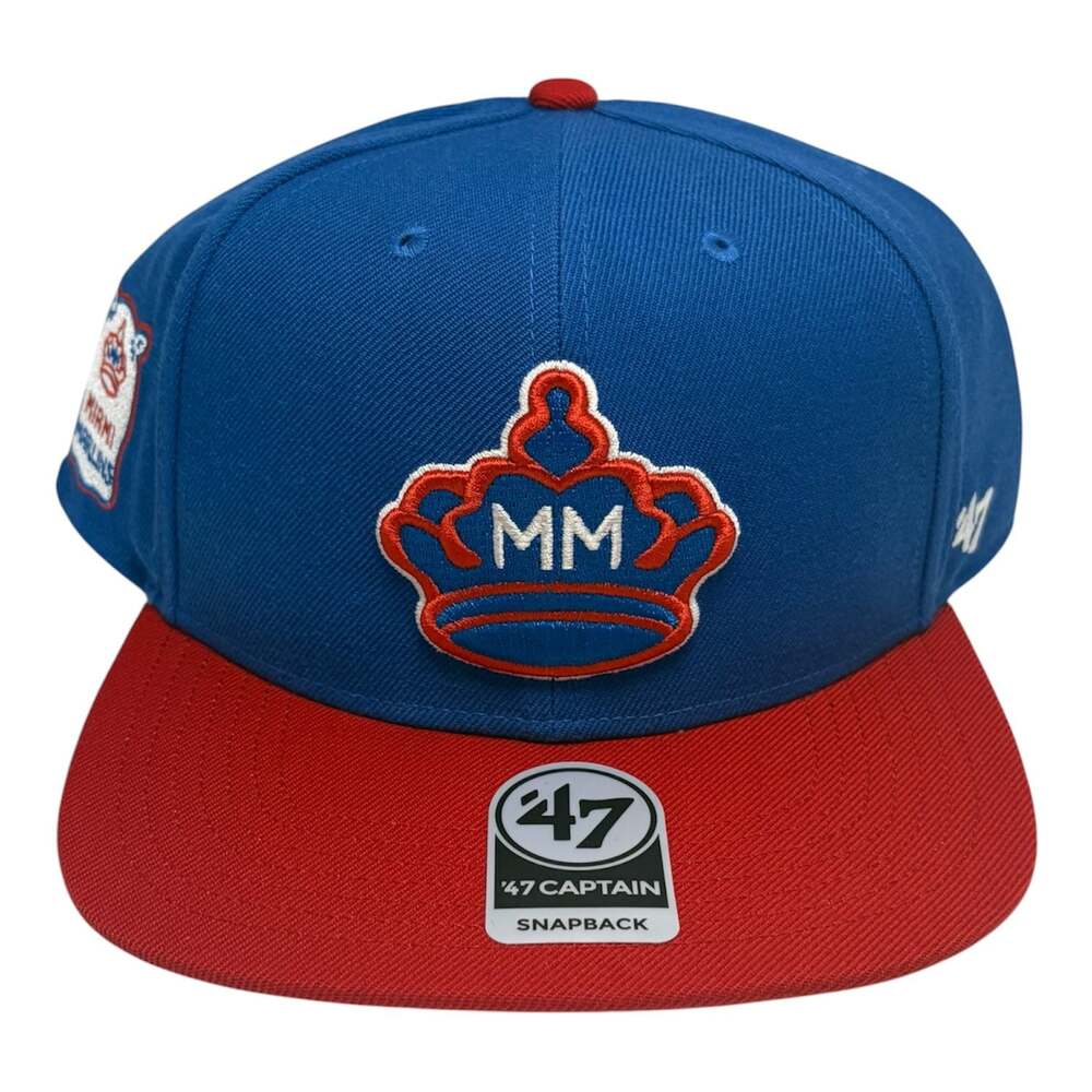 47 Brand Miami Marlins 2021 MLB City Connect Captain Snapback Hat